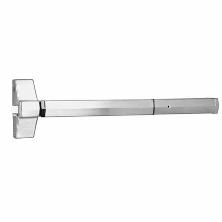 YALE COMMERCIAL Fire Rated 4ft Rim Exit Only Exit Device US32D 630 Satin Stainless Steel Finish 7100F48630